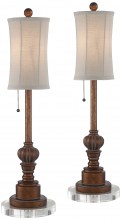 regency-hill-bertie-rustic-traditional-buffet-table-lamps-28-tall-skinny-set-of-2-with-round-risers-brown-fabric-drum-shade-for-bedroom-living-room-nightst-1